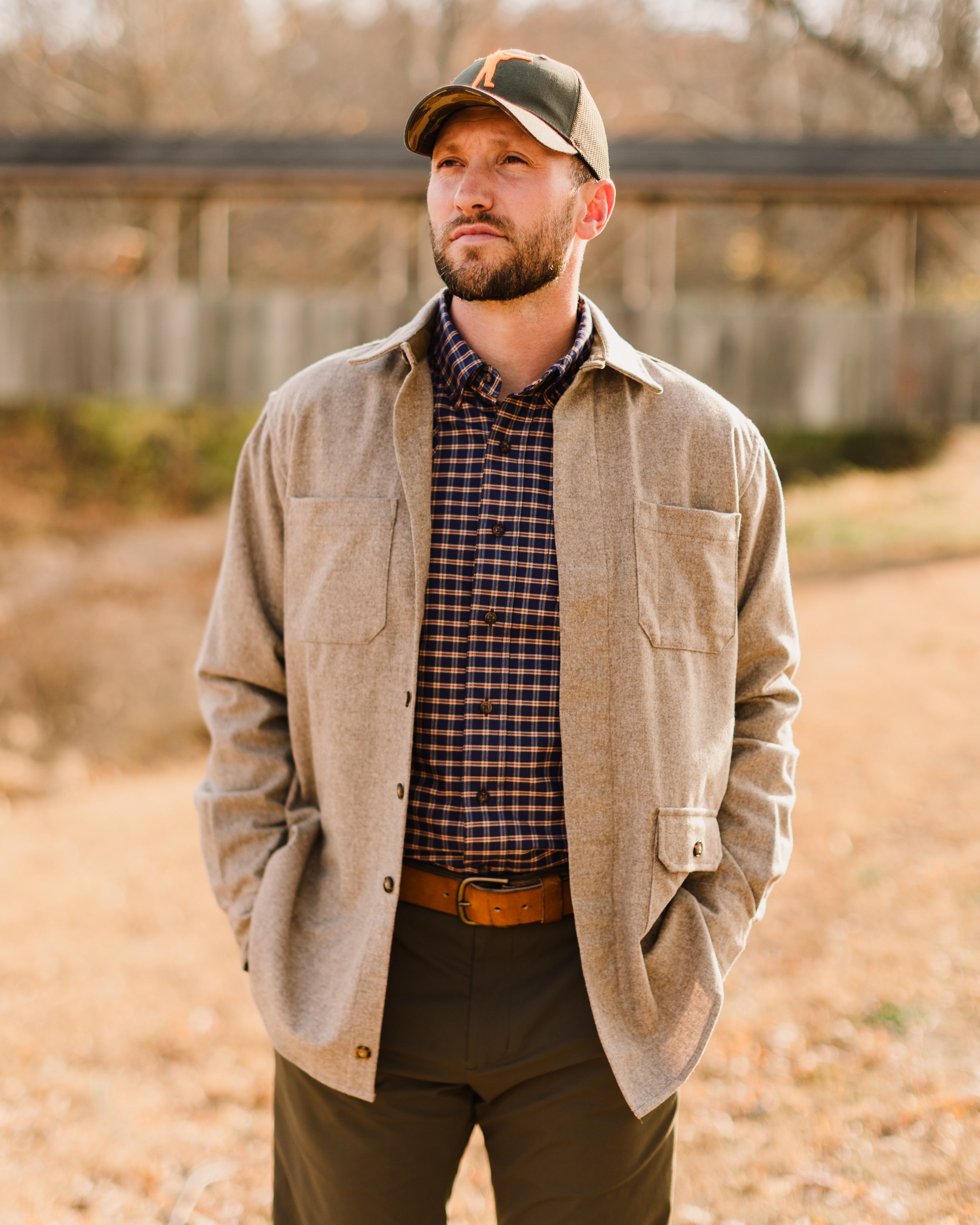 Sportsmans Shirt - Woody Plaid