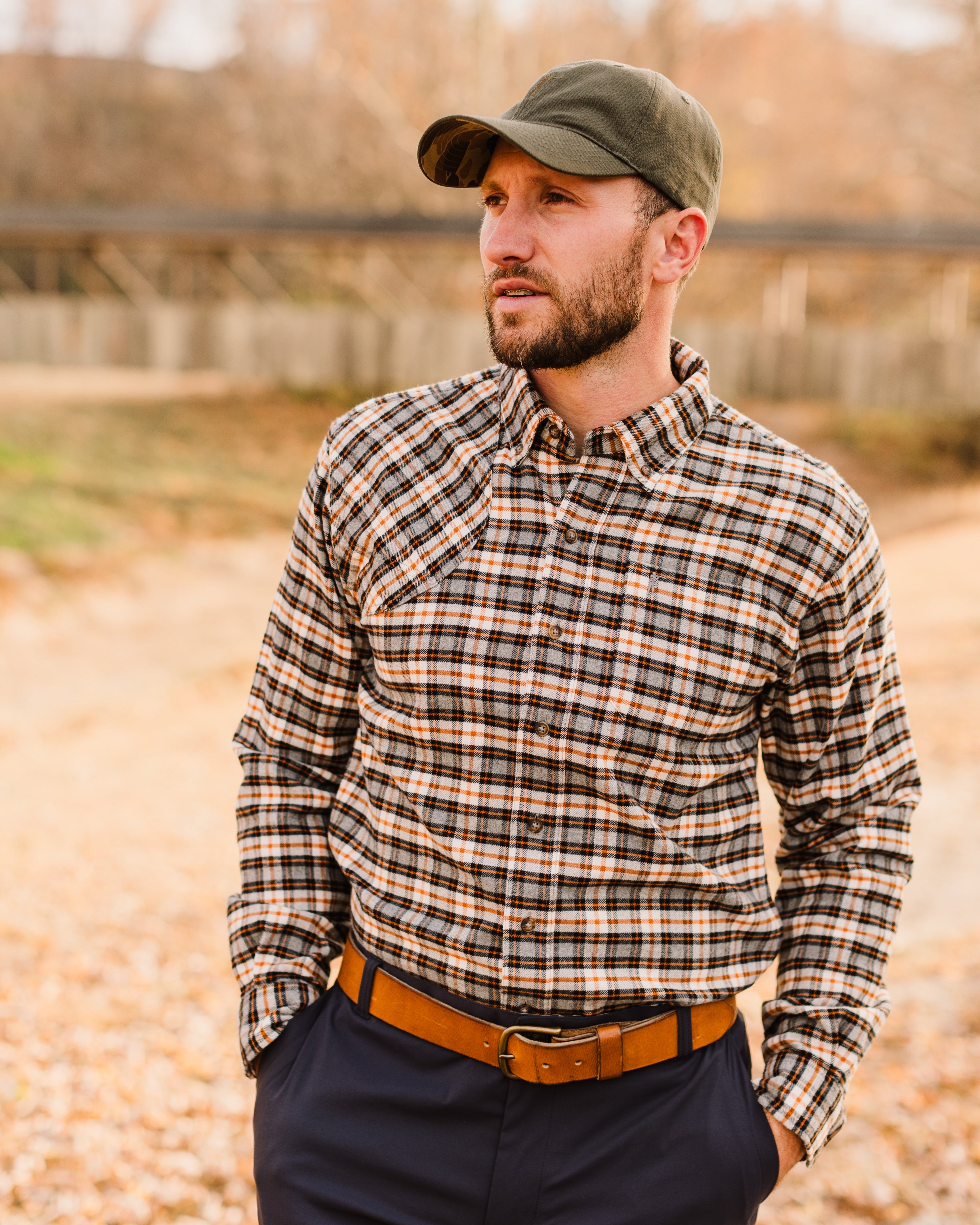 Sportsmans Shirt - Sharptail Flannel