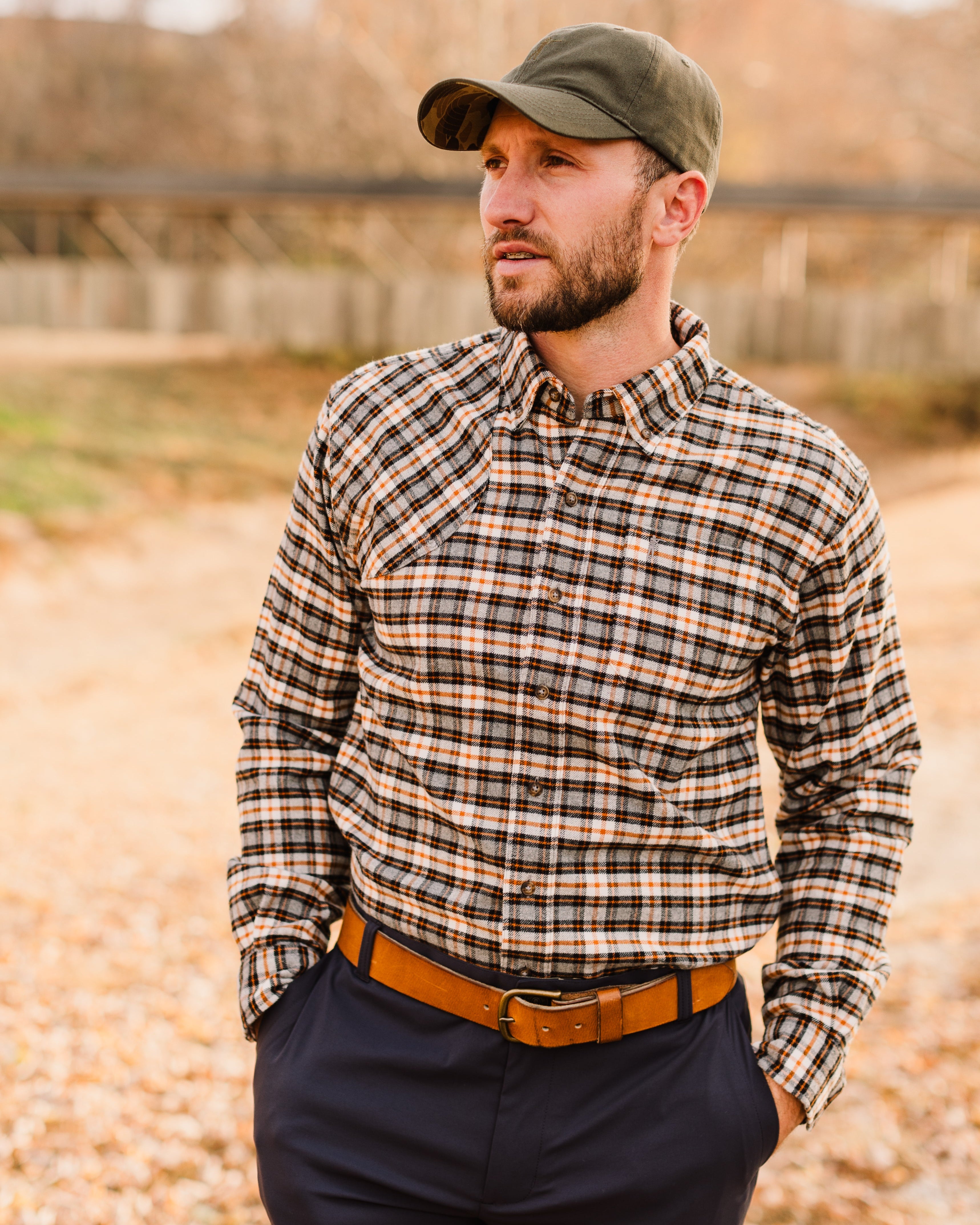 Sportsmans Shirt - Sharptail Flannel