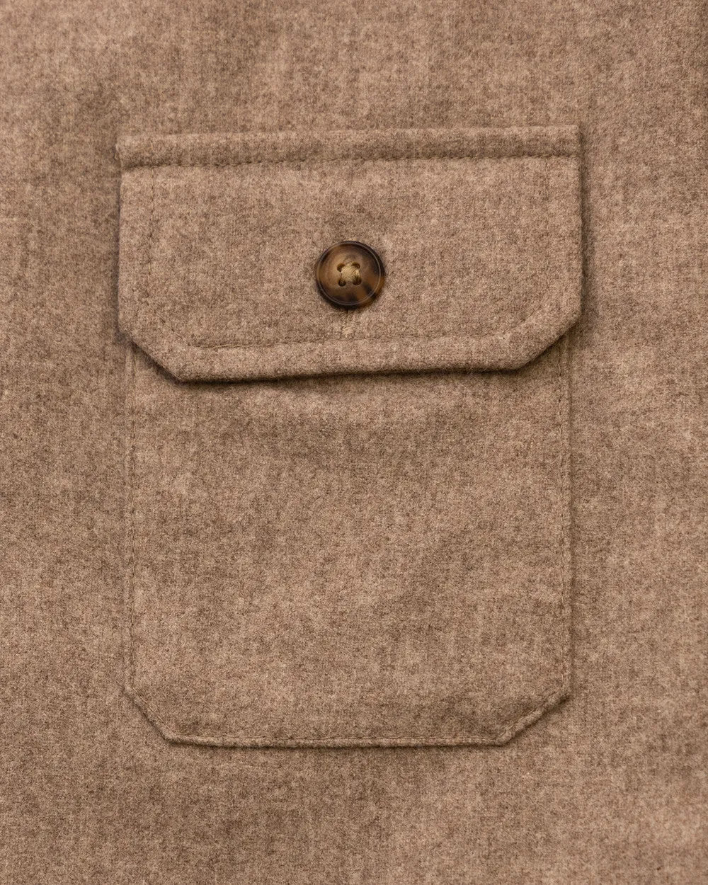 Mariner Overshirt in Merino Wool