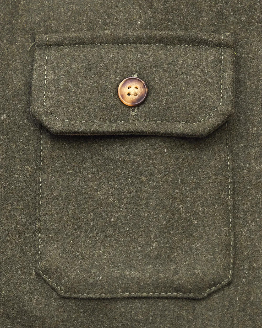Mariner Overshirt in Merino Wool
