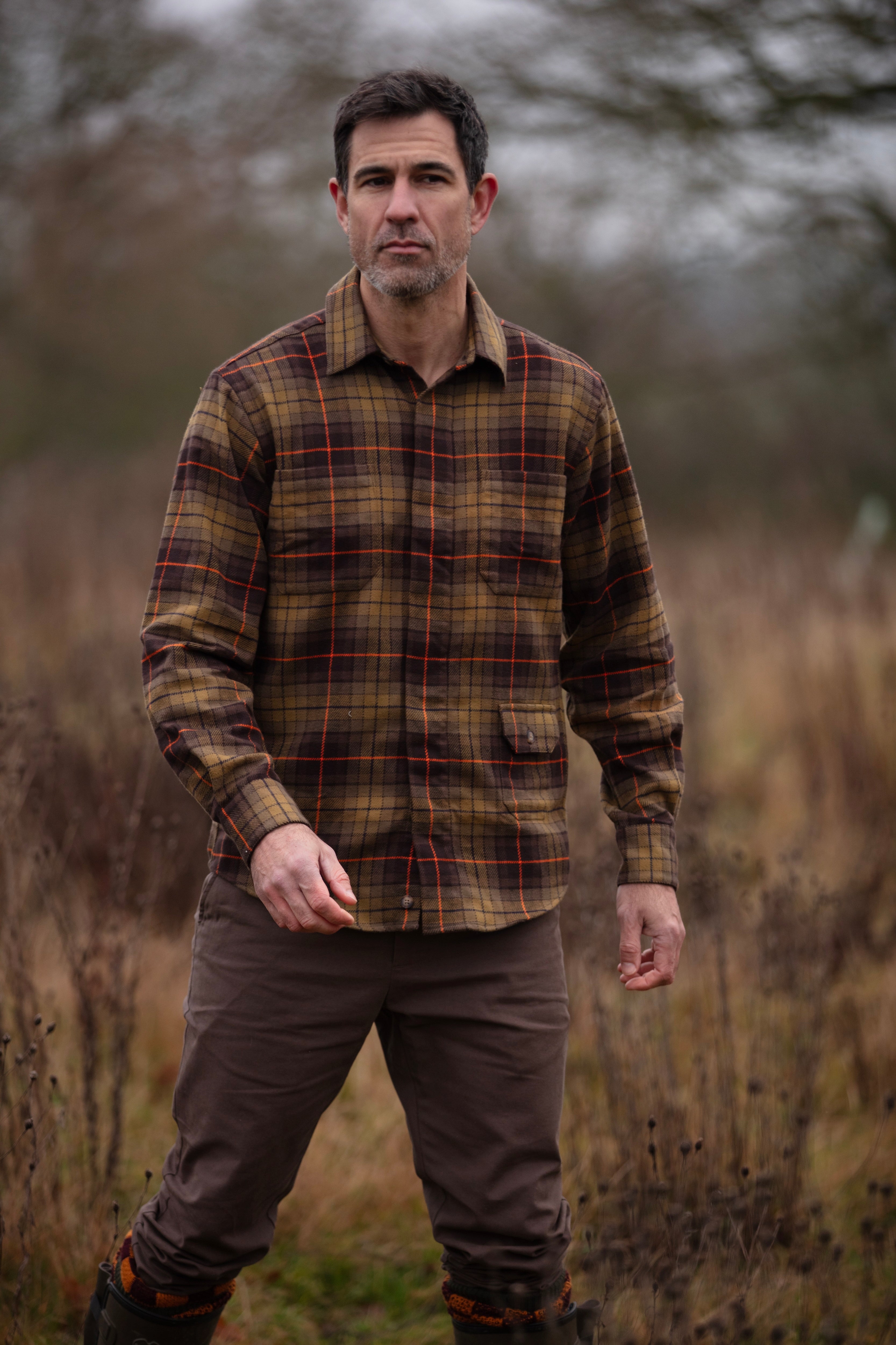 Mariners Overshirt in Signature Plaid