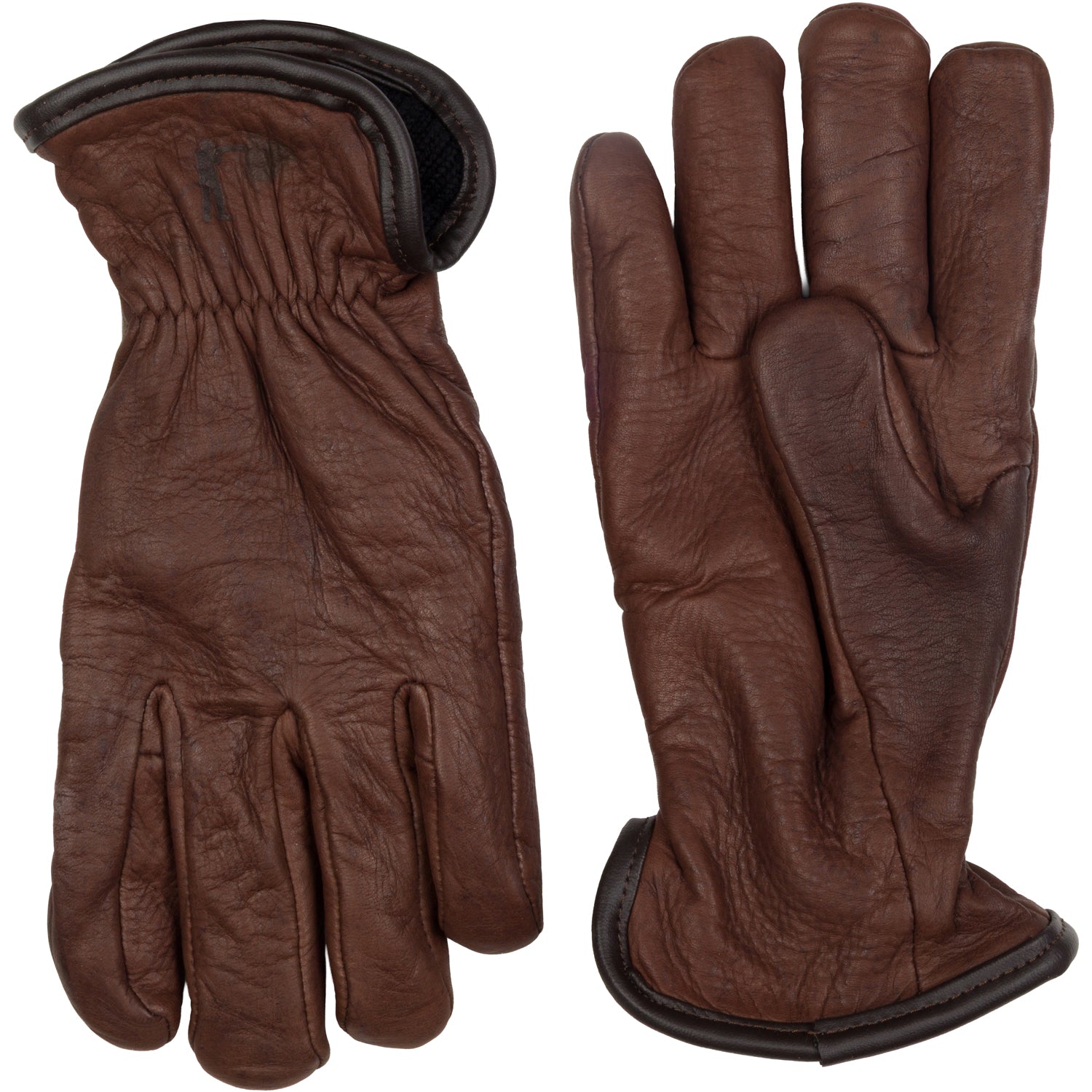 Deerskin Leather Gloves - Merino Lined