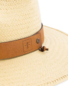 Brimmed Field Hat - Burlap Straw