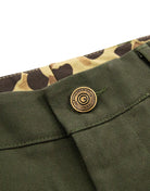 Midweight Field Pant- 17oz Waxed in Pine Duck