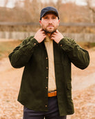 Mariner Overshirt in Merino Wool