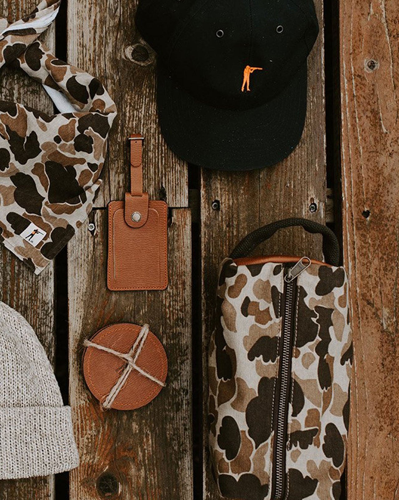 Ball and Buck Original Camo Dopp Kit