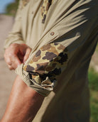Active Field Shirt in Tan and Original Camo