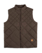Arthur Quilted Waxed Down Vest