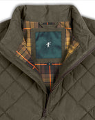 Arthur Quilted Waxed Down Vest