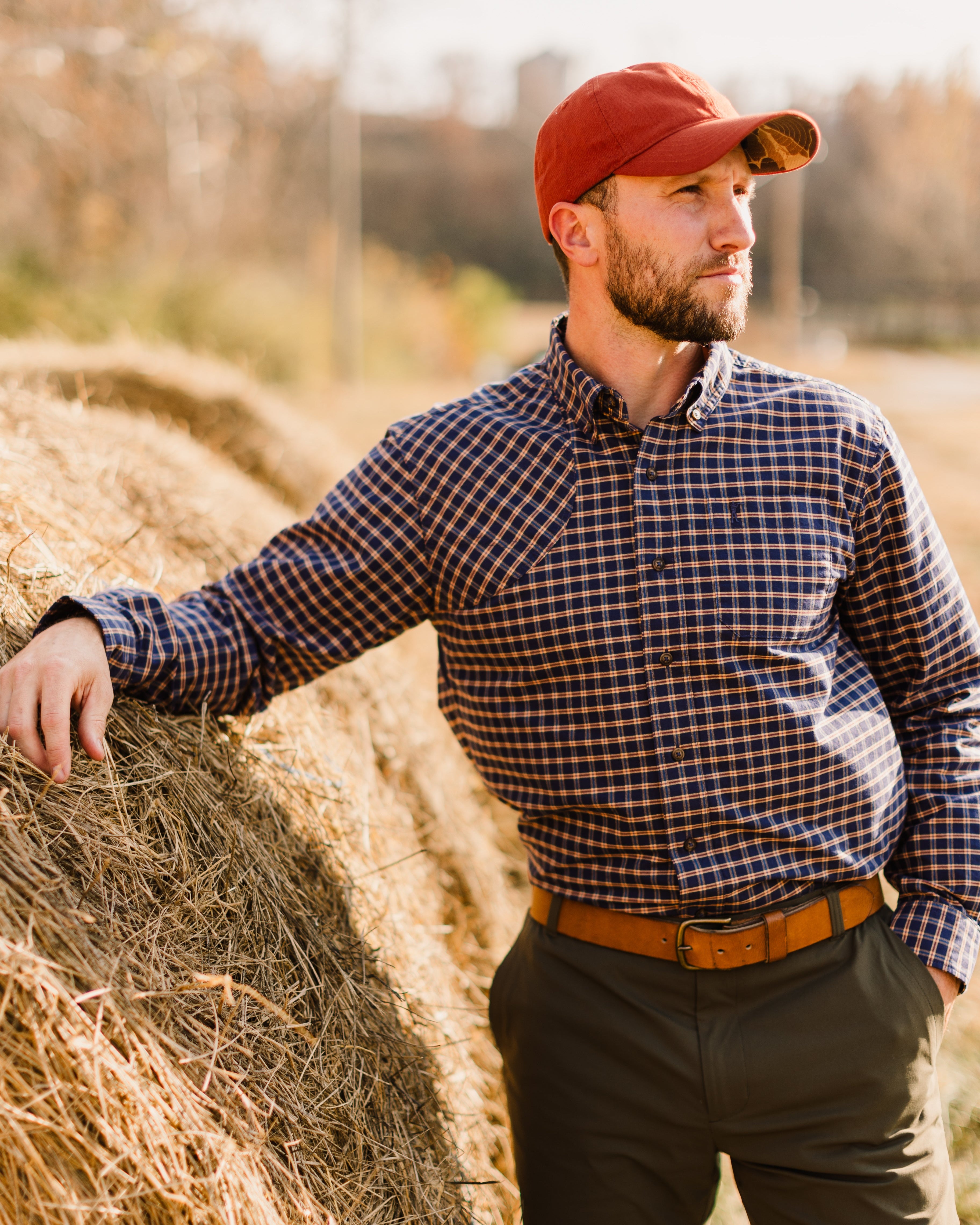 Sportsmans Shirt - Woody Plaid