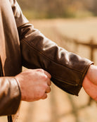 Schott x Ball and Buck Perfecto Leather Jacket