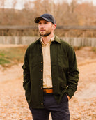 Mariner Overshirt in Merino Wool
