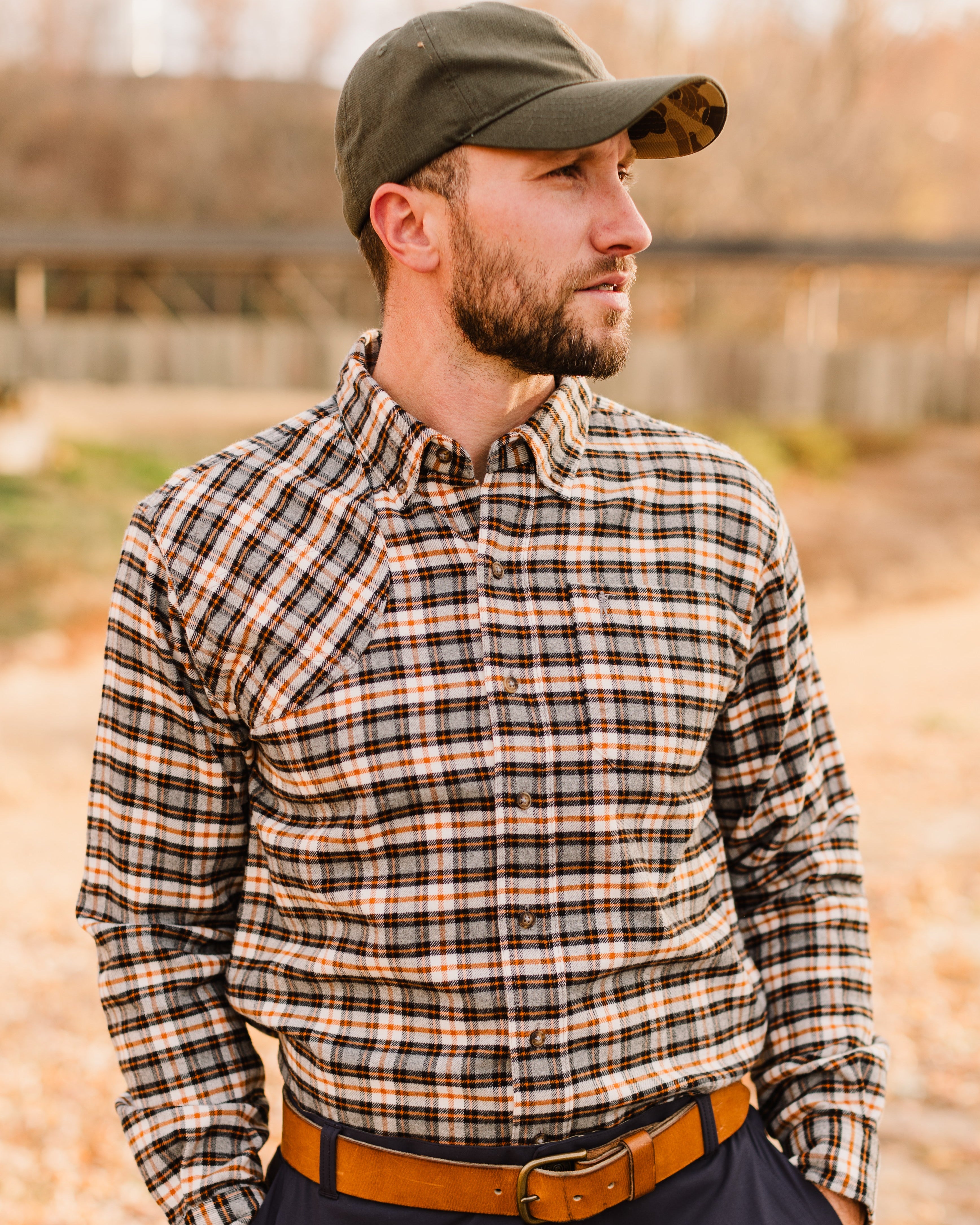 Sportsmans Shirt - Sharptail Flannel