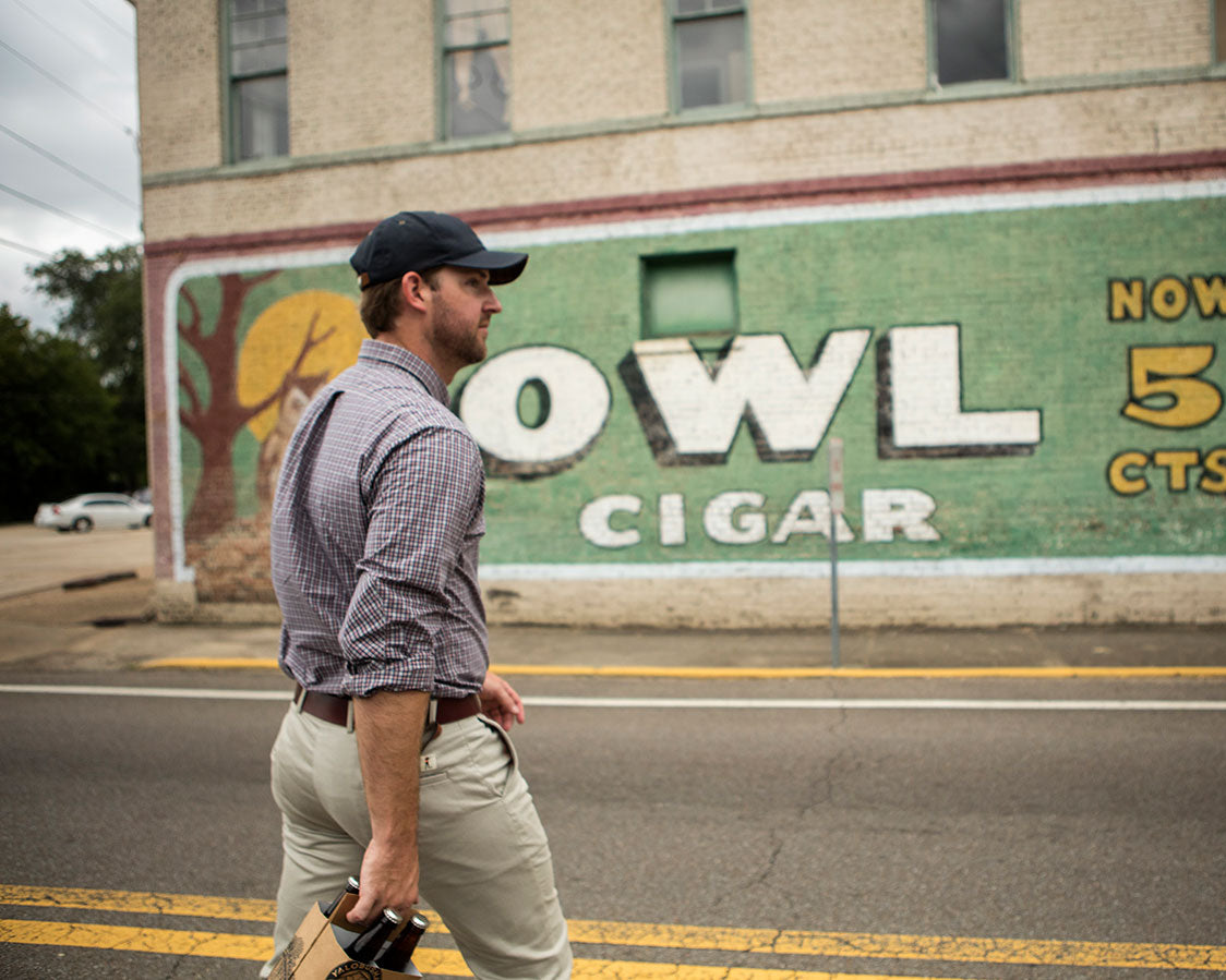 Sportsman in town