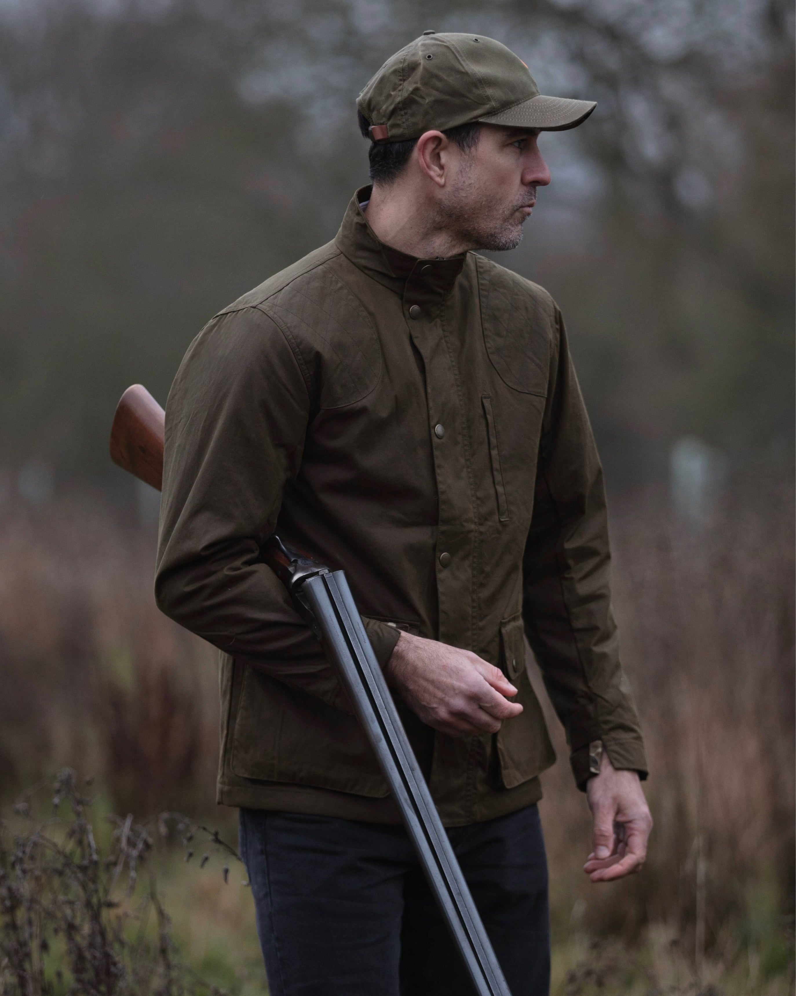 Waxed Field Jacket in the UK