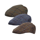 Abraham Moon Tweed Alfred Flat Cap in all three colorways