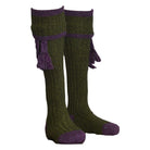 Merino Wool Kyle Shooting Socks in Scotspine/Heather