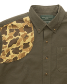 Sportsmans Shirt - Moss Oxford/Original Camo